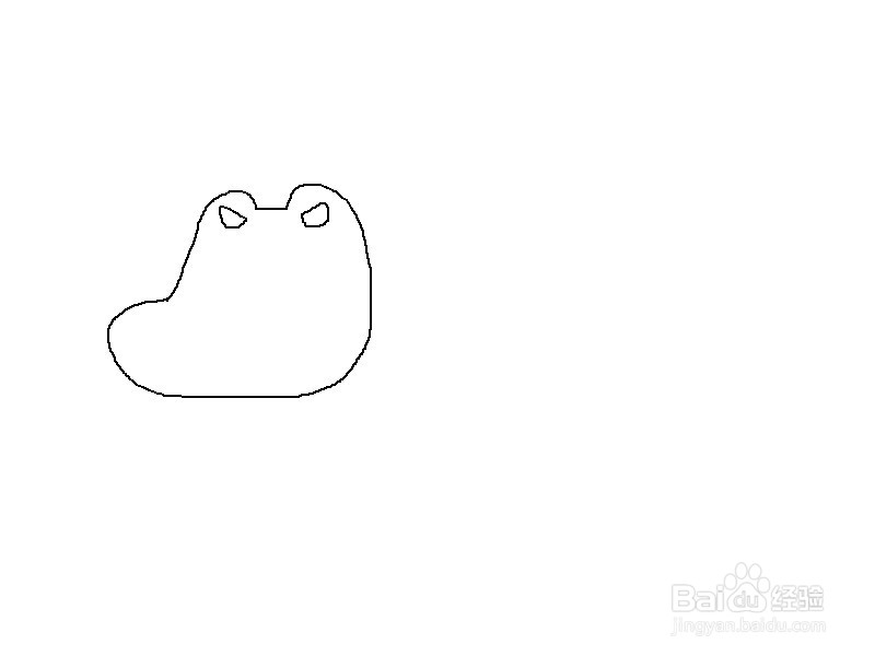 怎样画鳄鱼的简笔画