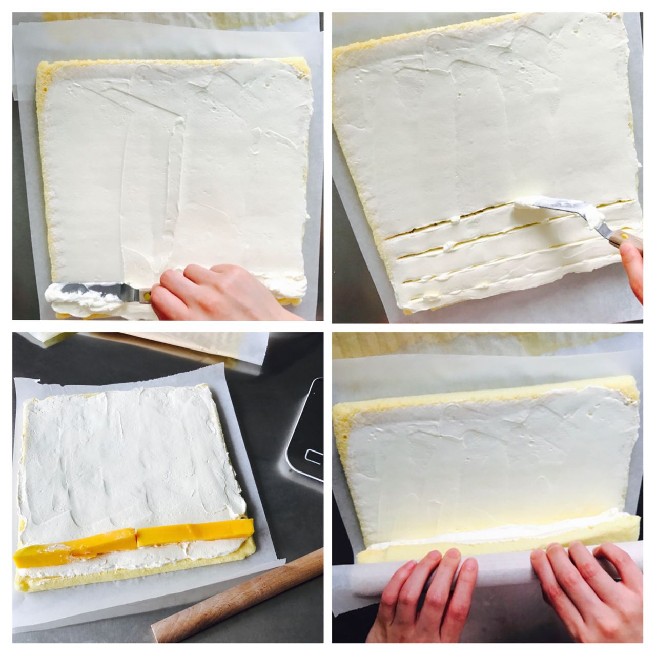 一条小清新蛋糕卷的做法，超美味的哦！