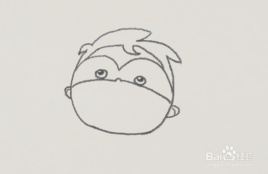 假如我有超能力简笔画