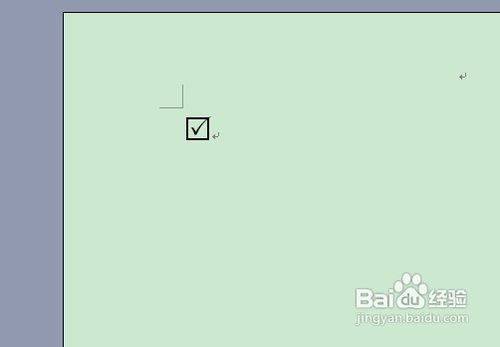 怎样在方框里打钩