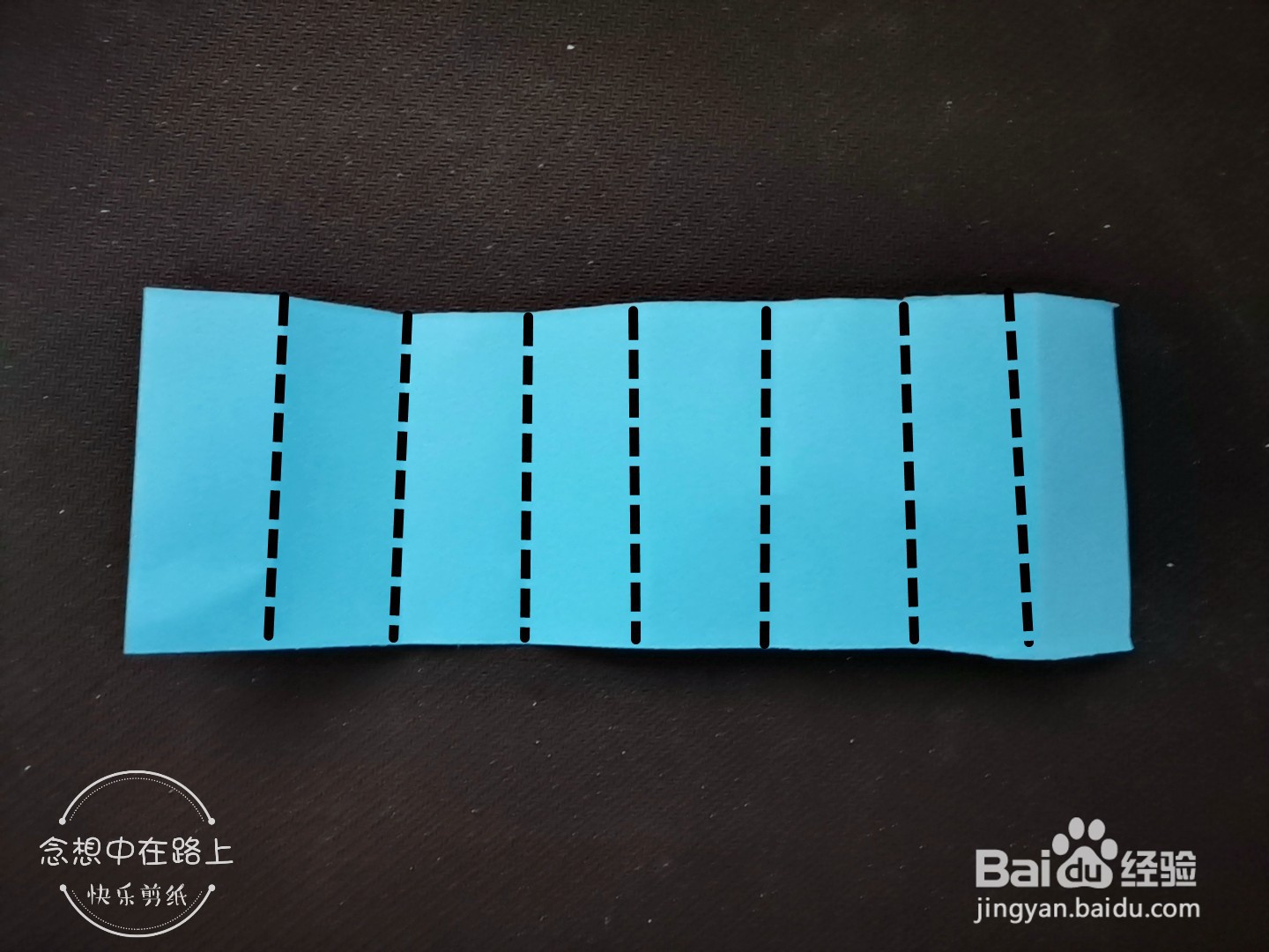 儿童手工剪纸教程 四只燕子