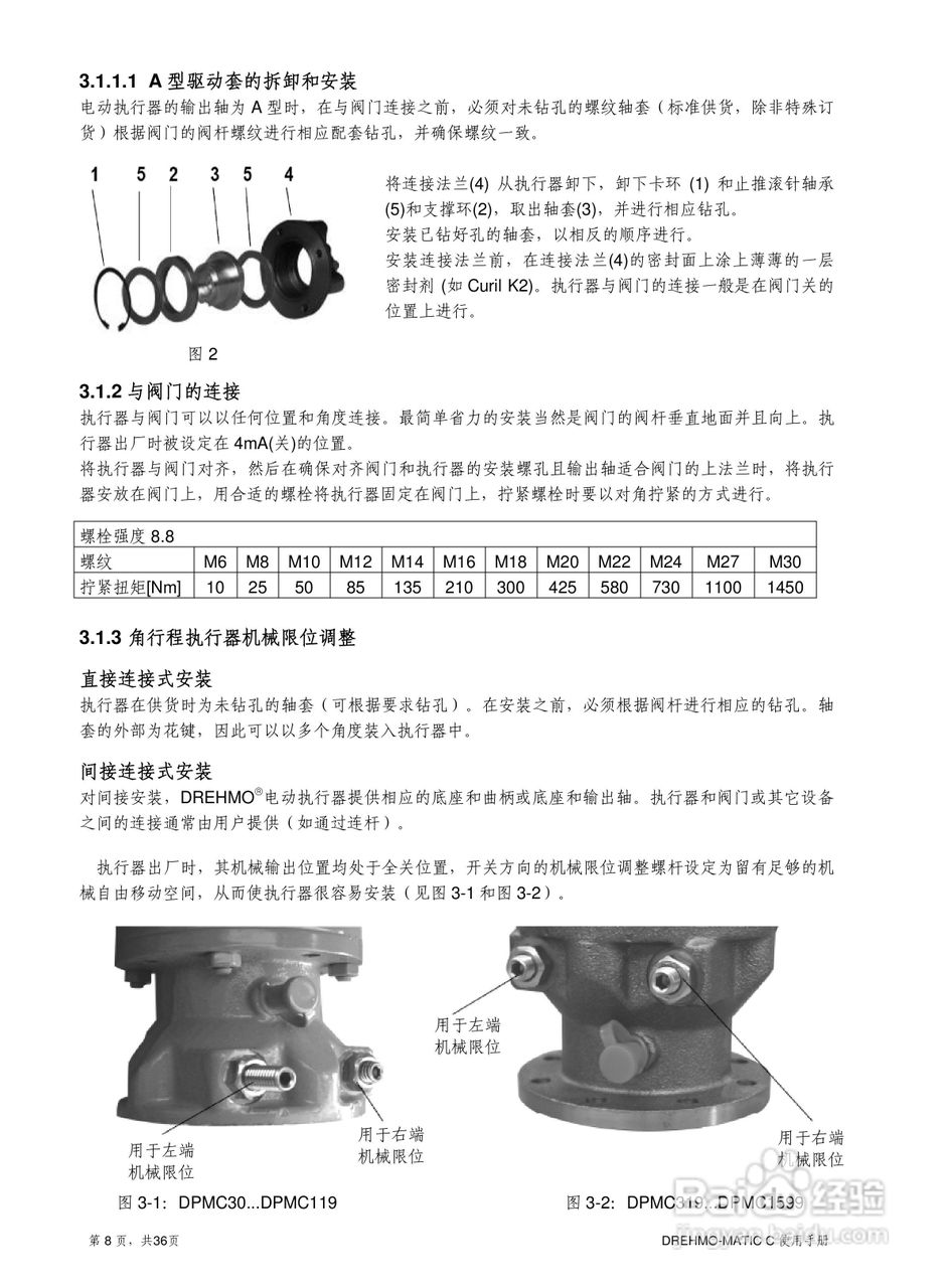 EMG电动执行器中文版使用说明书:[1]