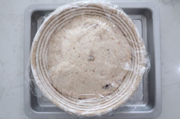 免揉全麦奶酪蔓越莓欧包