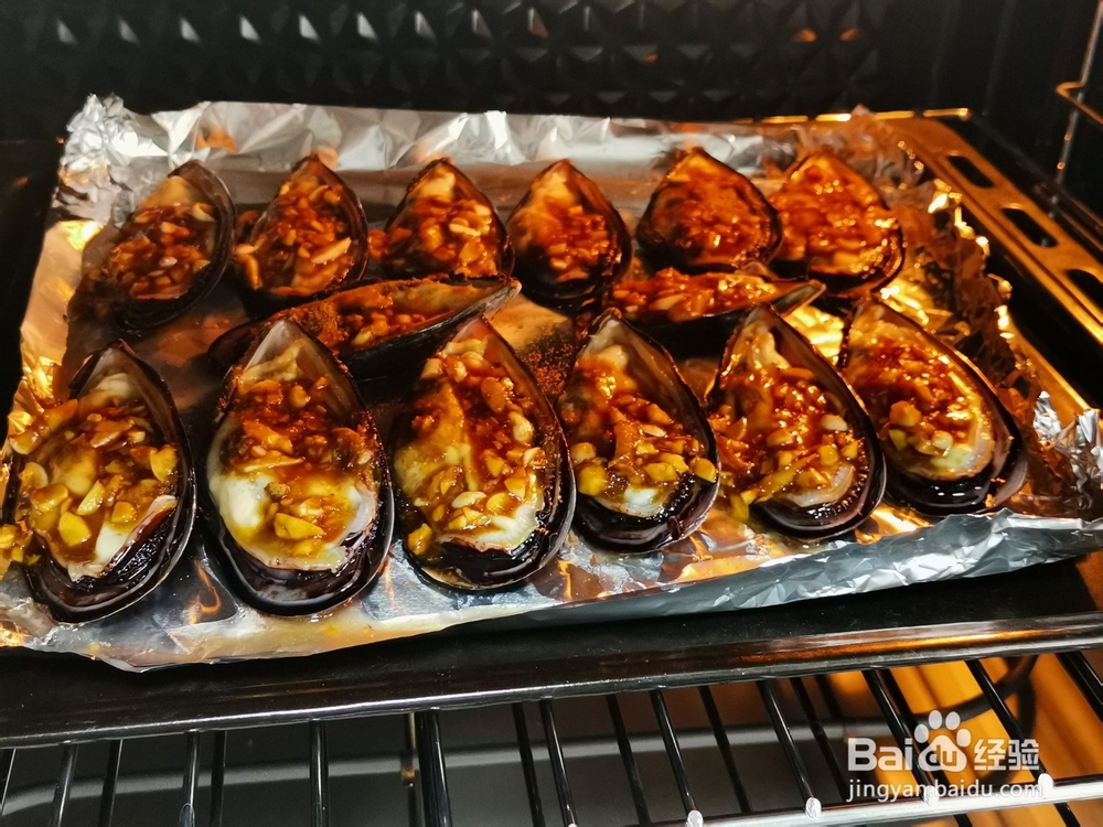 蒜蓉烤青口的做法攻略