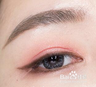 初秋桃花妆画法步骤