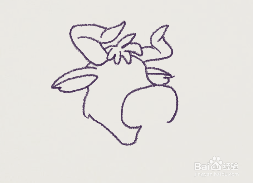 牛年邮票大赛怎么画