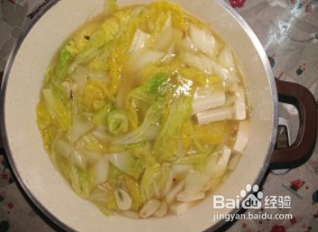 如何一个人制作超级简单的白菜豆腐汤？