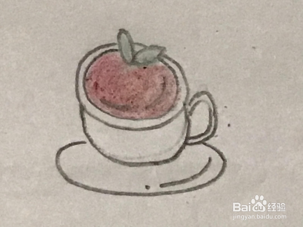 <b>最经典的下午茶之一 港式奶茶 彩铅画教程！</b>