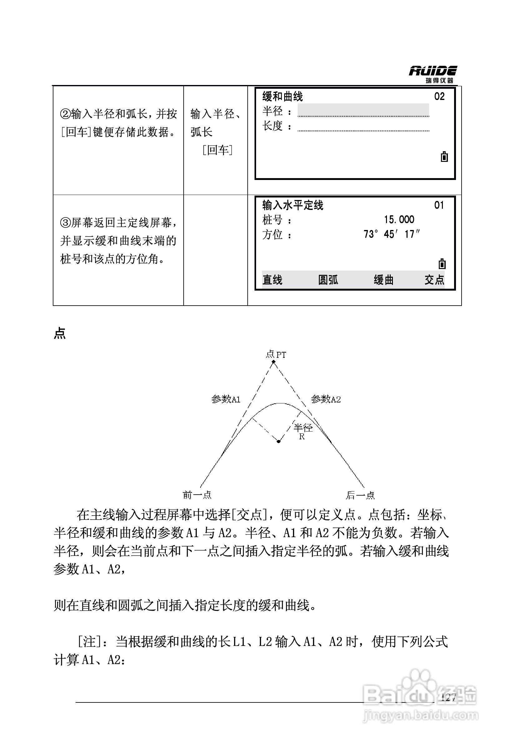 瑞得RTS-862/5R全站仪说明书:[13]