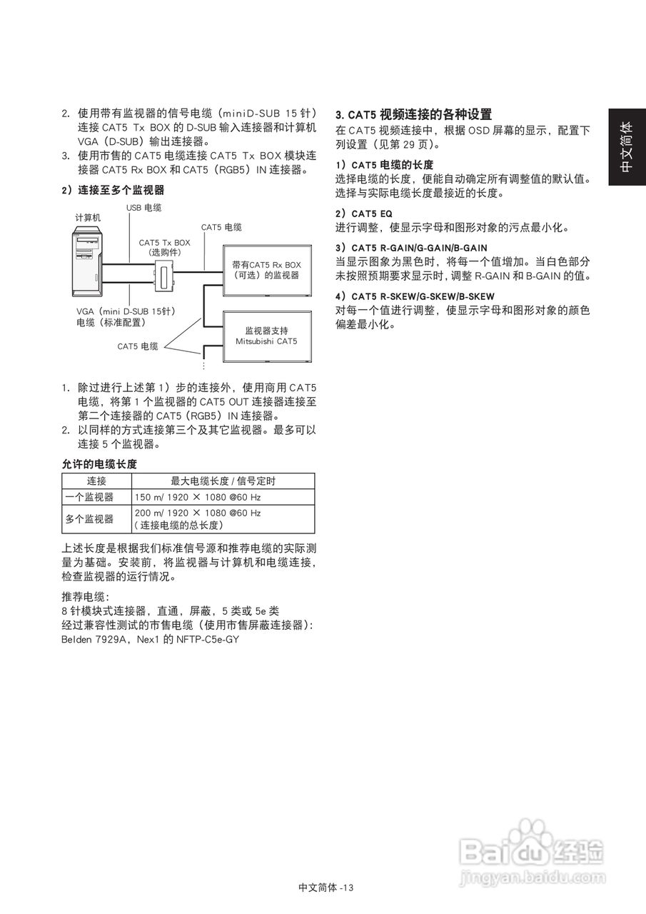 三菱MDT421S液晶显示器说明书:[2]