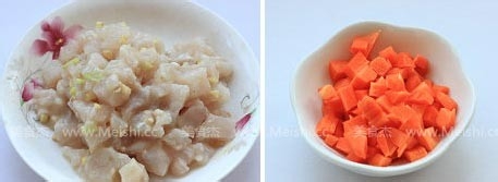 豌豆炒鱼丁的做法