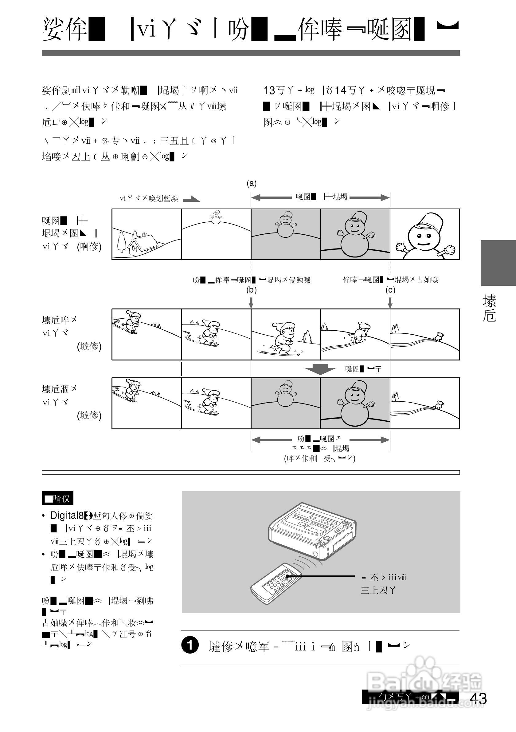 SONY GV-D200摄像机电源适配器说明书:[5]