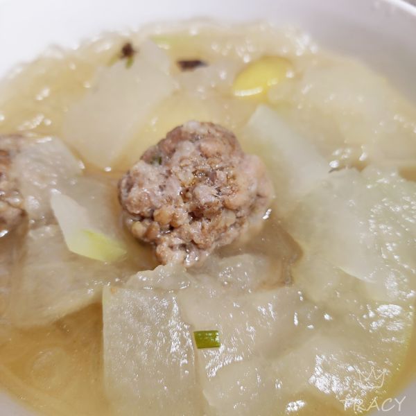 冬瓜丸子粉丝汤