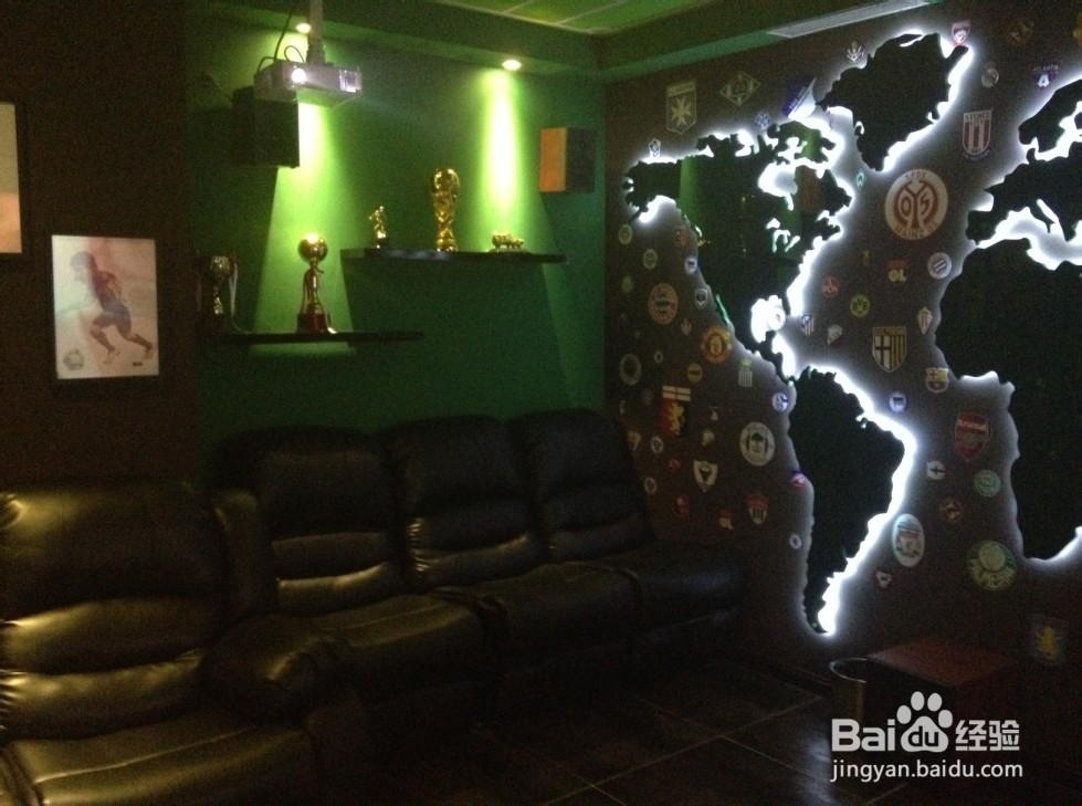 多个房间的私人影吧如何播放影片