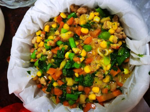 五彩缤纷烤面饼