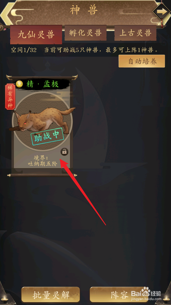 修真江湖怎么设置神兽助战