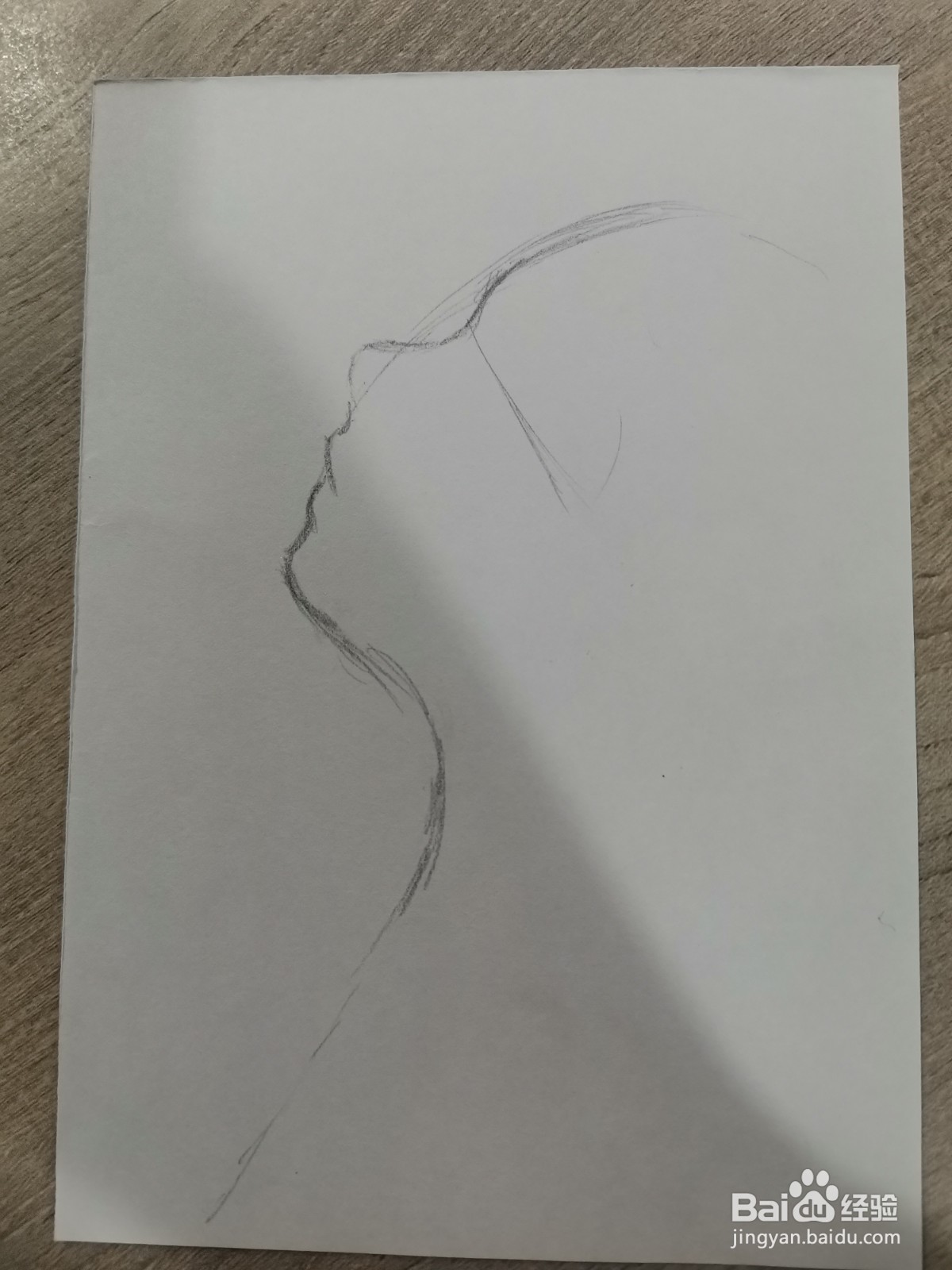 动漫人物正侧面头像画法教程
