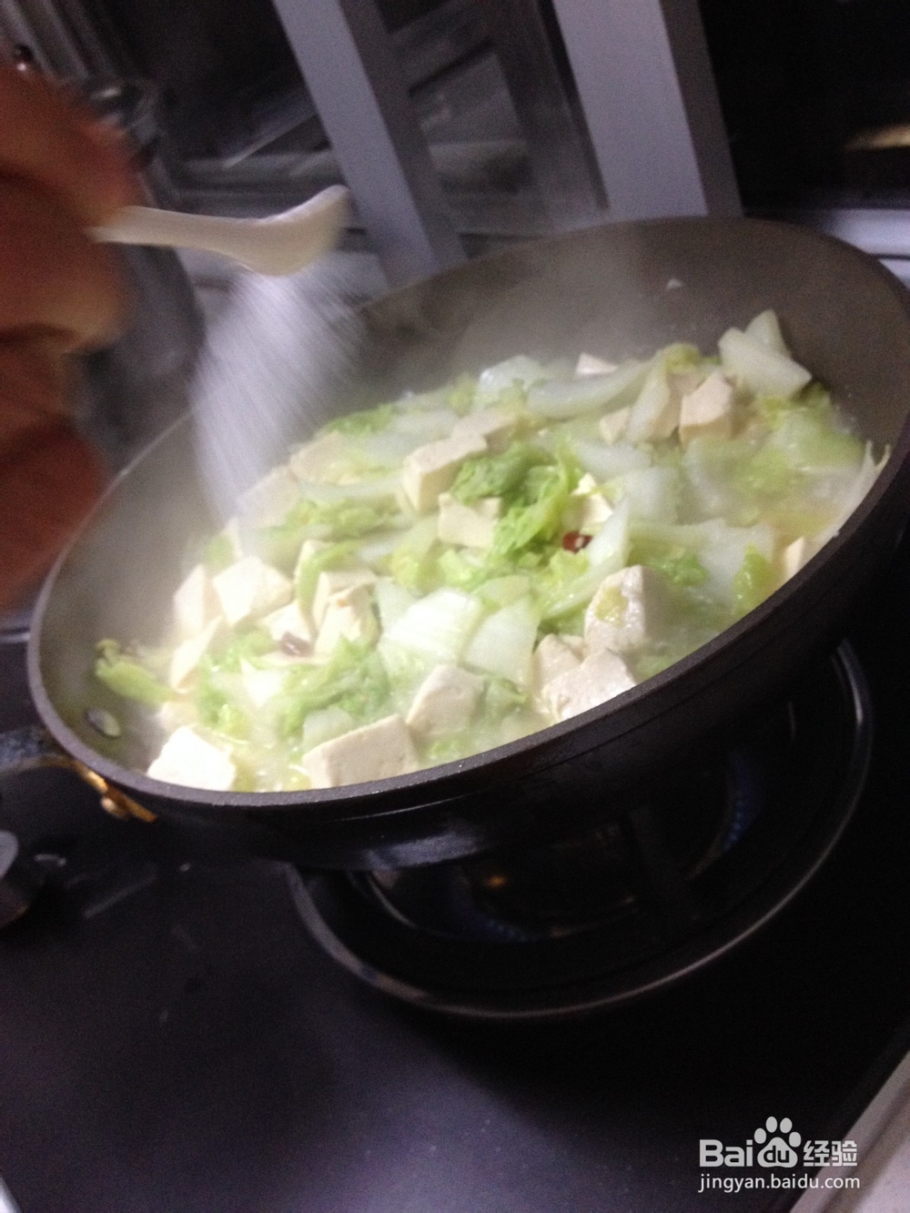 冬季里的温暖--白菜炖豆腐