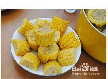 排骨玉米萝汤卜