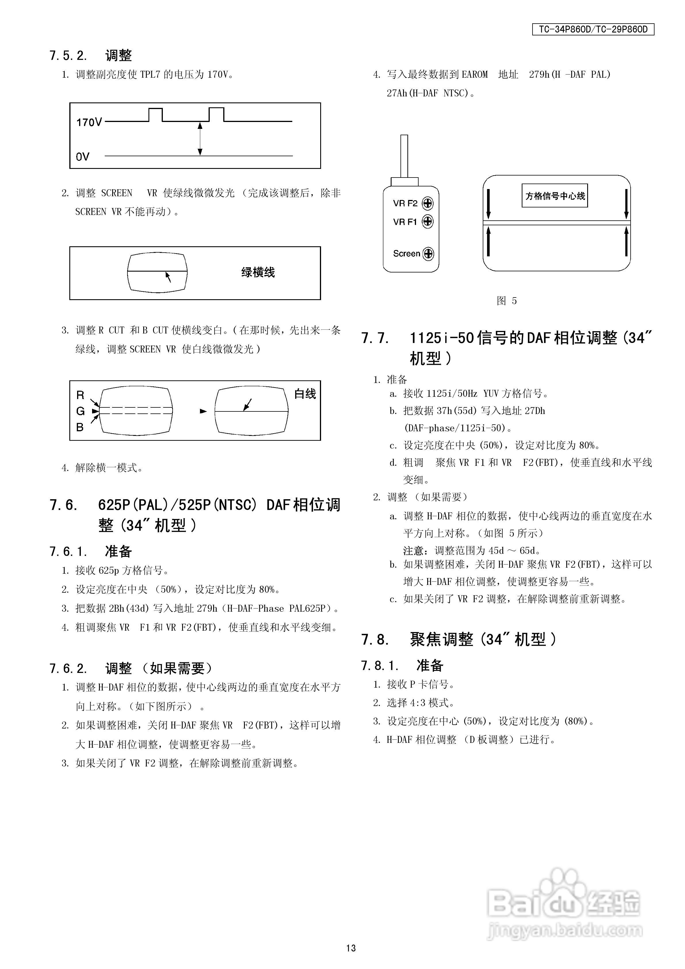 Panasonic 彩色电视机TC-34P860D/TC-29P860D GP11机芯:[2]