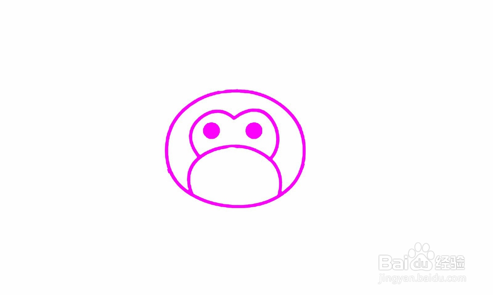 简笔画猴子怎么画？