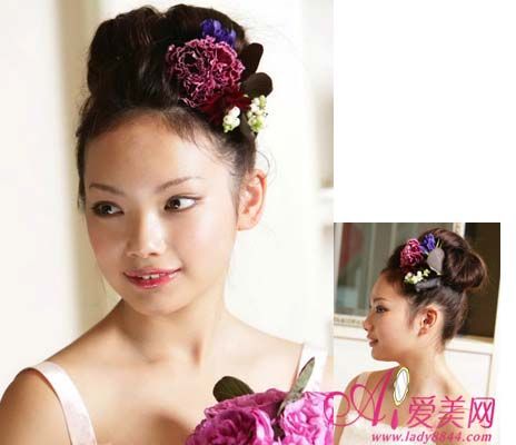 怎样打造花仙子新娘发型