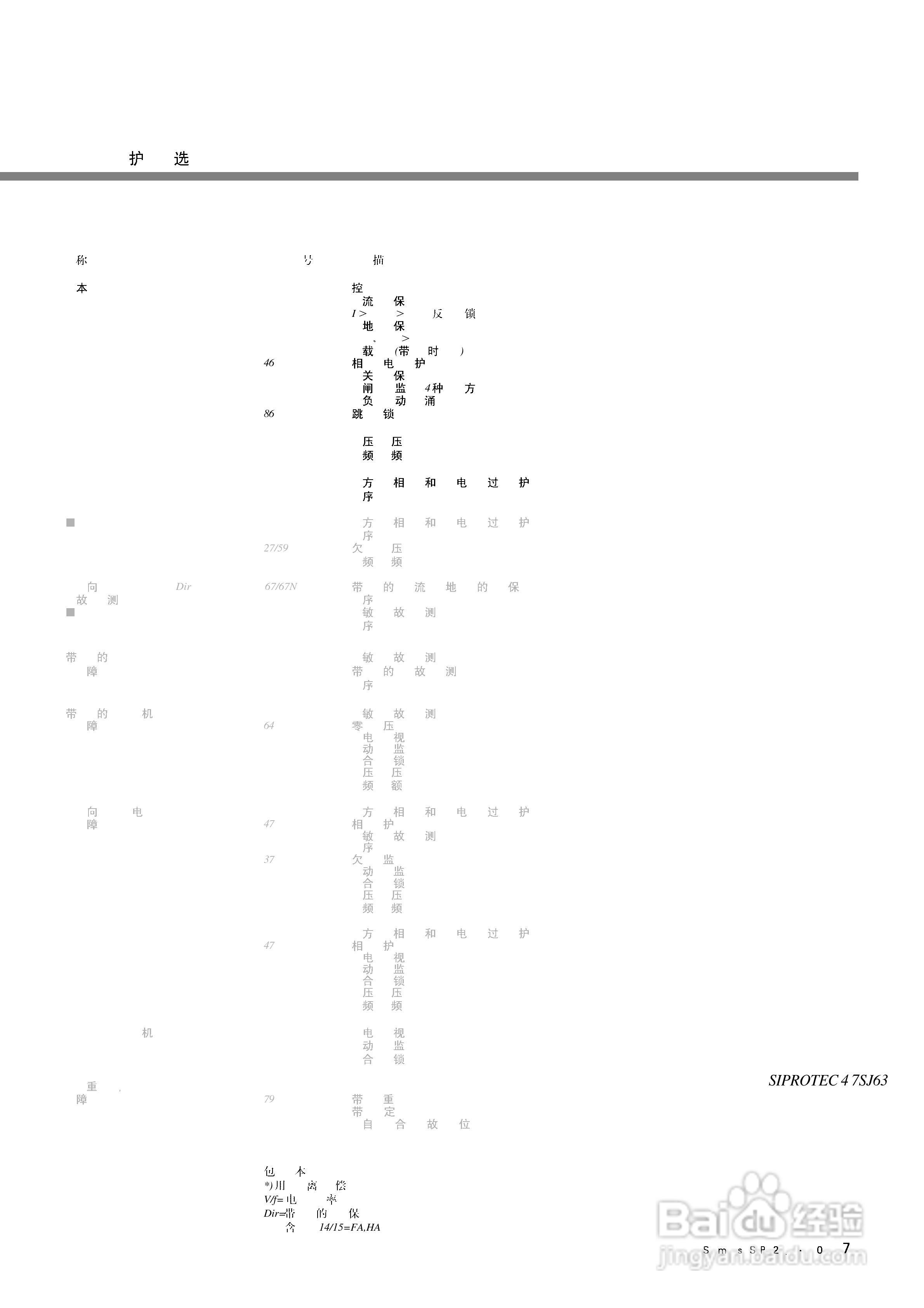 西门子SIPROTEC 4 7SJ61/62/63 6MD63多功能保护继电器:[8]
