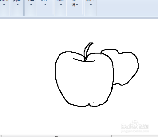 简笔画教程之怎么画苹果