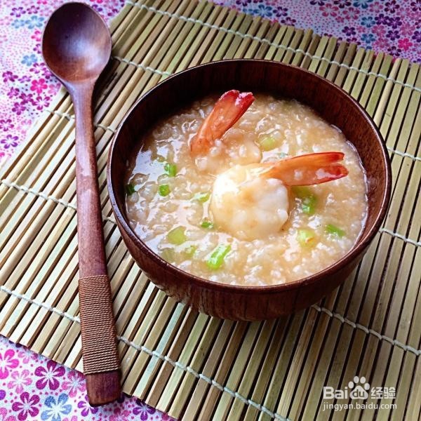 鲜虾粥 —— 十五分钟就能喝到的美味