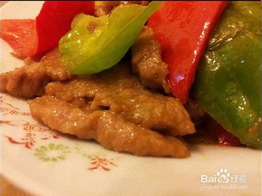 怎么炒出特别嫩的双椒炒瘦肉家常菜
