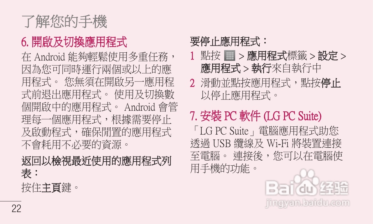 LG P705手机使用说明书:[3]