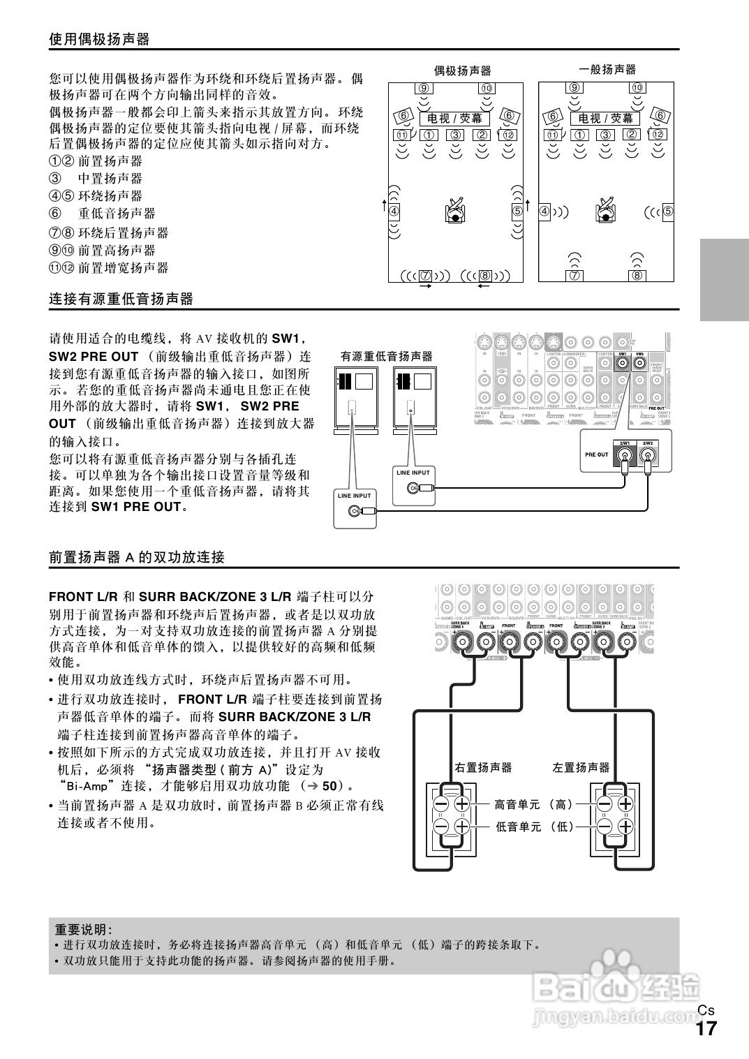 安桥TX-NR3008接收机使用说明书:[1]