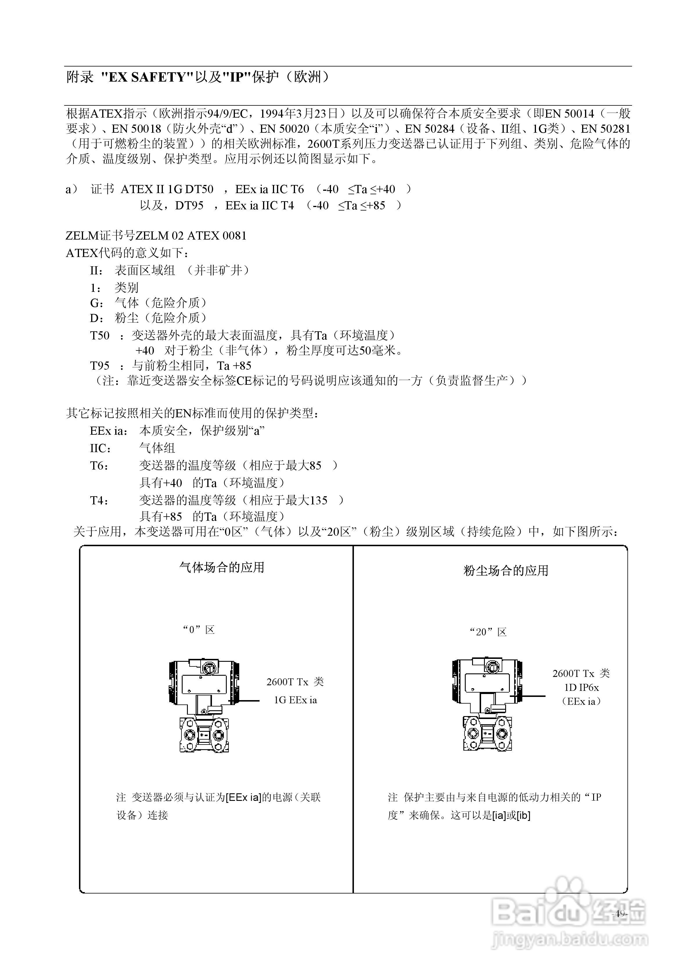 2600T系列HART压力变送器264B/D/V/P型使用说明书:[5]