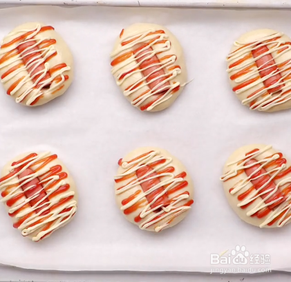 松软披萨味~肠仔包做法