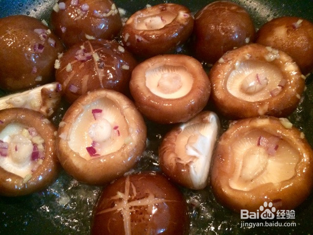 青菜香菇的做法