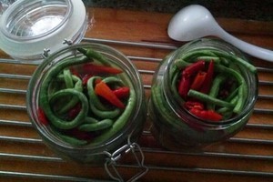 豇豆泡菜的做法