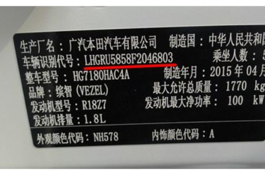 为什么国产电动汽车车架号是H第一位开头呢