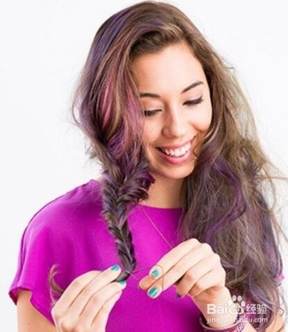 欧美鱼尾辫教程来袭 个性唯美双兼得