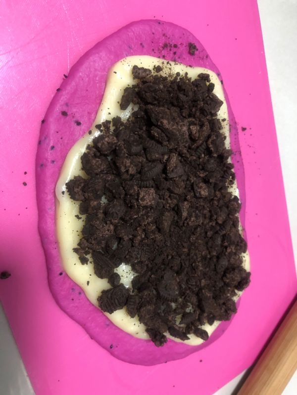 火龙果麻薯软欧包