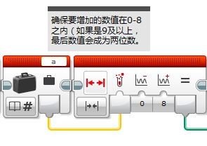 乐高EV3我的模块PlayNumber(输入数字)