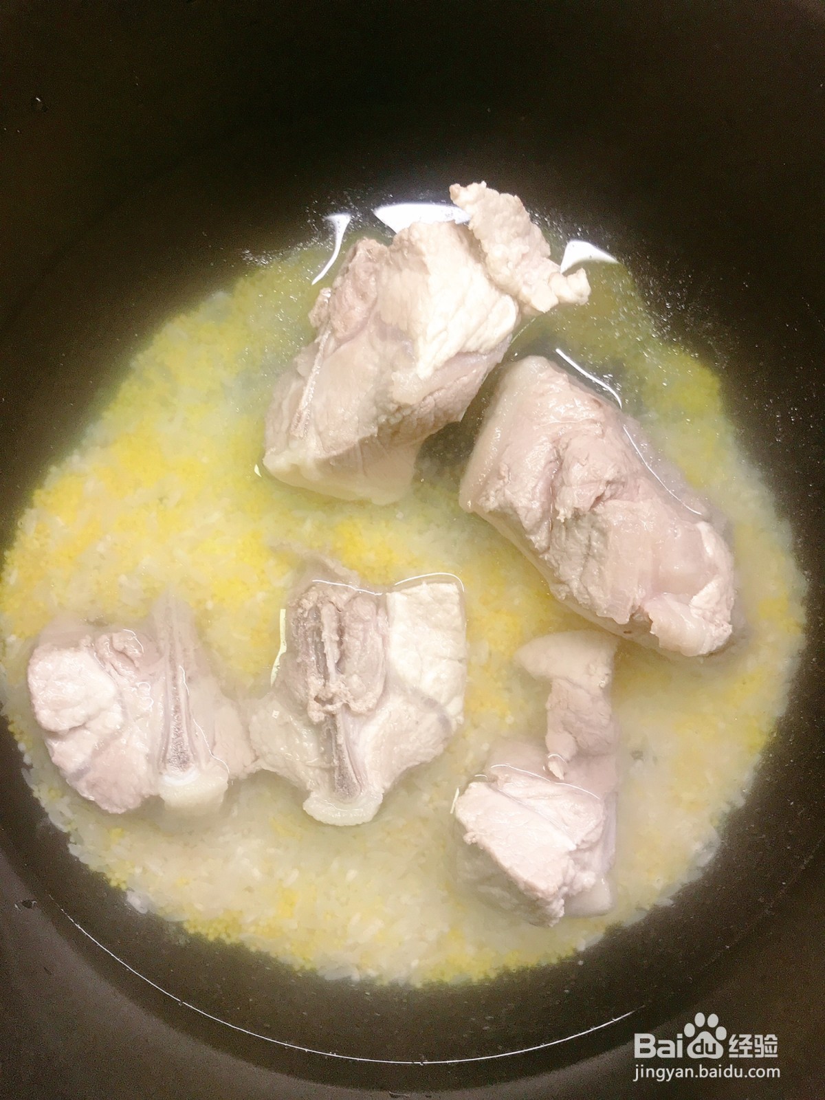 排骨红薯粥的做法