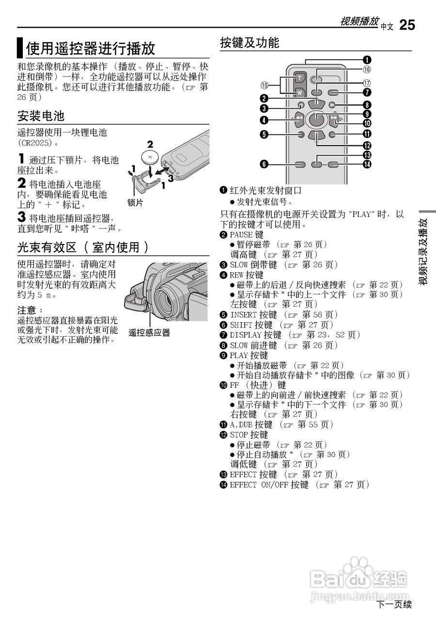 JVC GR-DF430AC数码摄像机说明书:[3]