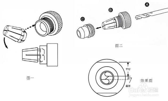 傻瓜式钻头研磨机钻头之装夹方法