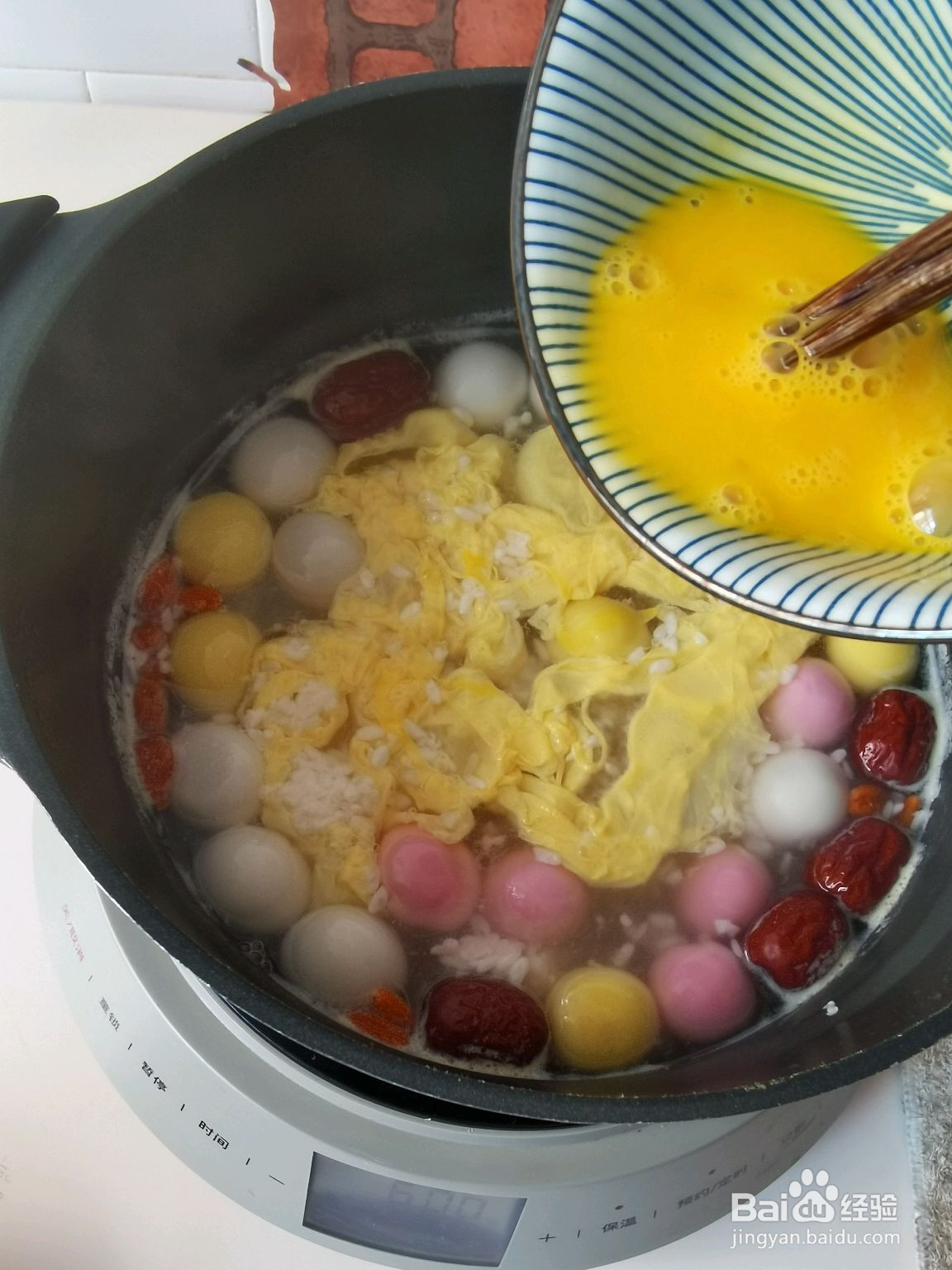 酒酿汤圆的做法