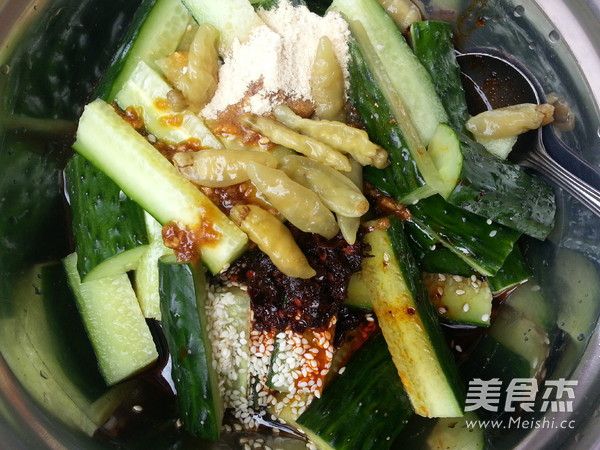 凉拌黄瓜的做法