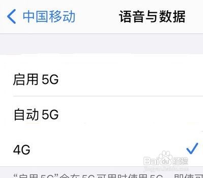 苹果手机4g变5g怎么设置