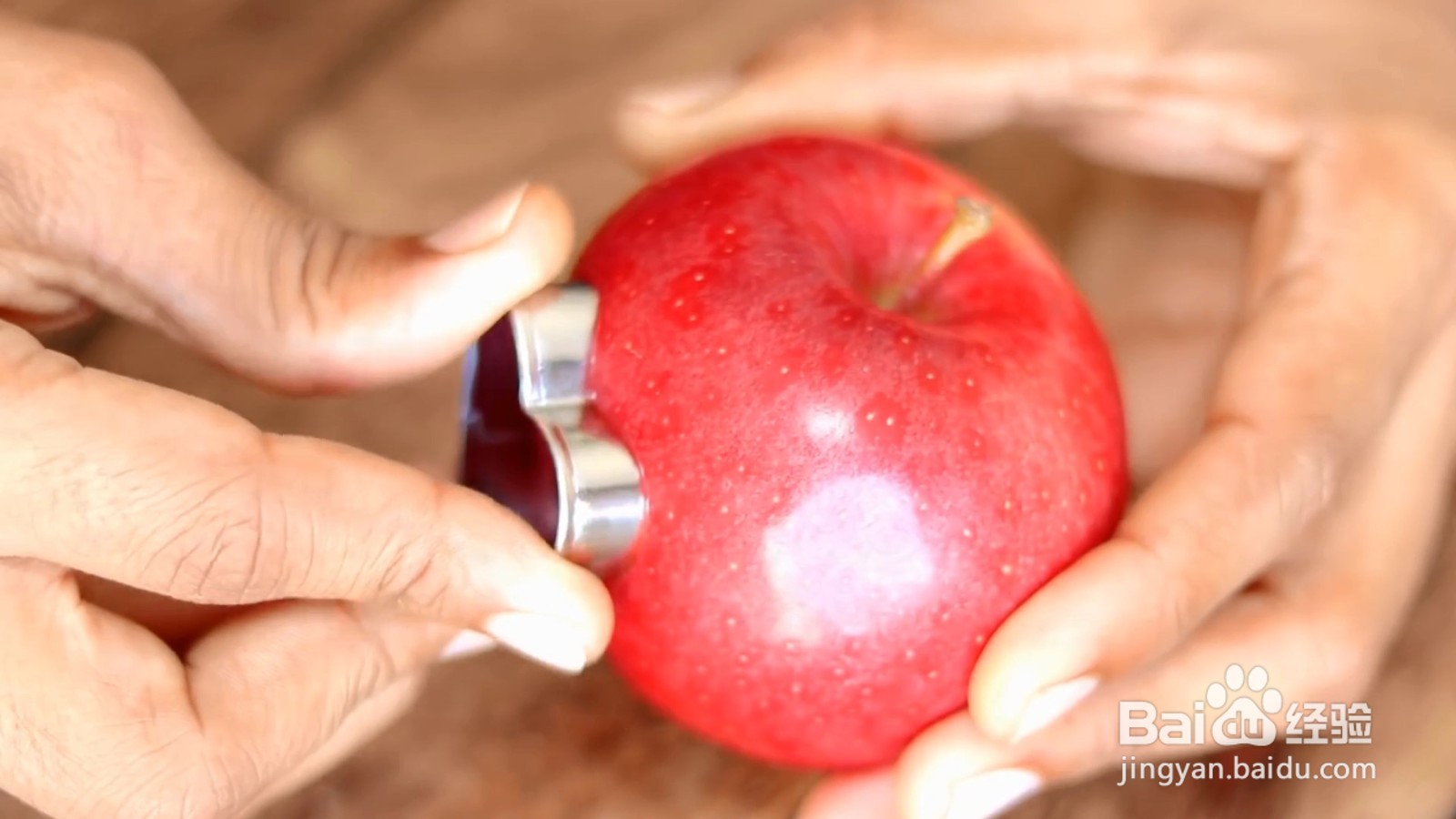 青苹果心搭配红苹果心，给你不一样的视觉体验