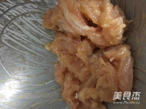 无油鸡柳的做法