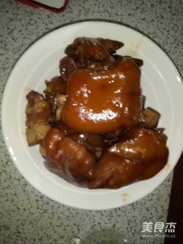 红烧猪蹄的做法