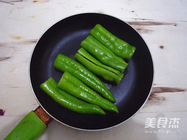 糖醋虎皮尖椒